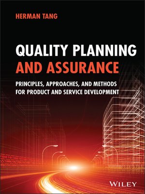 cover image of Quality Planning and Assurance